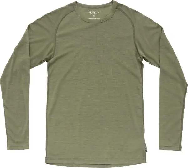 Devold Devold LAUPAREN MERINO 190 Мъжка функционална тениска, khaki, размер