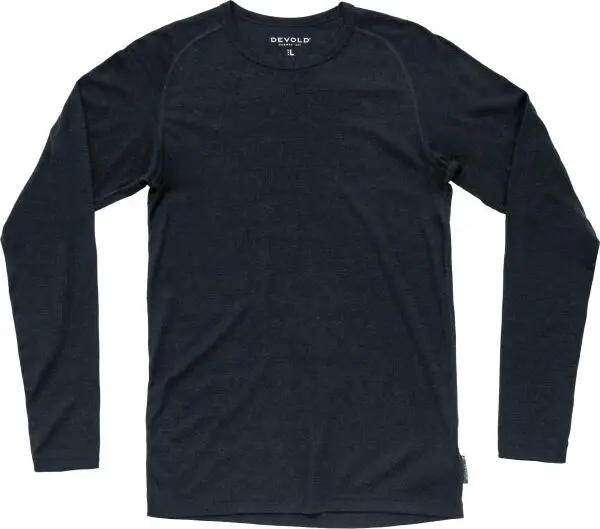 Devold Devold LAUPAREN MERINO 190 Мъжка функционална тениска, тъмносиво, размер
