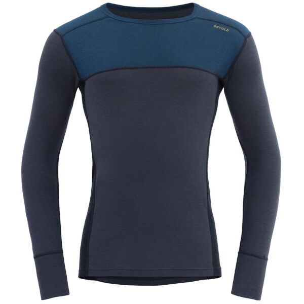Devold Devold LAUPAREN MERINO 190 Мъжка тениска, тъмносиво, размер