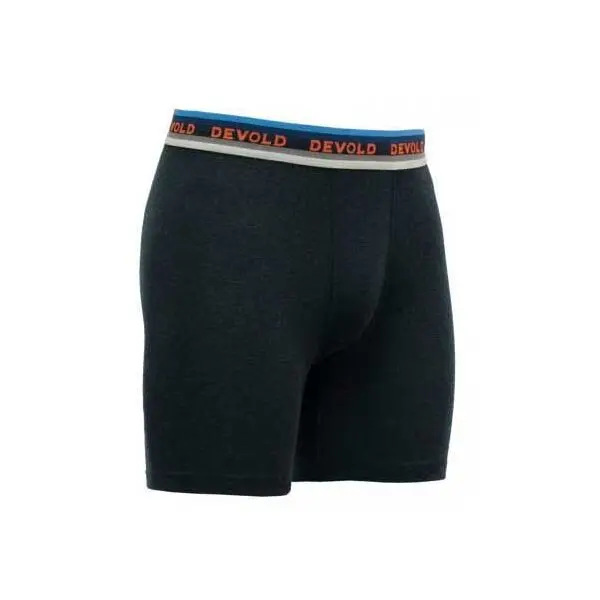 Devold Devold LAUPAREN MERINO 190 Мъжки боксерки от мериносова вълна, черно, размер