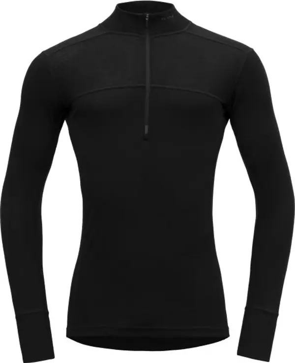 Devold Devold LAUPAREN MERINO 190 ZIP NECK MAN Мъжка тениска от мериносова вълна, синьо, размер