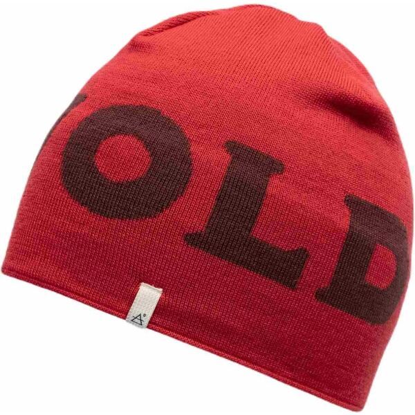 Devold Devold LOGO MERINO BEANIE Шапка, червено, размер
