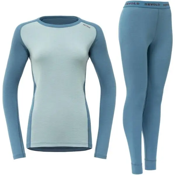 Devold Devold MULTI SPORT MERINO 190 Дамски комплект термобельо, синьо, размер