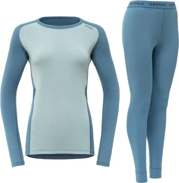 Devold Devold MULTI SPORT MERINO 190 Дамски комплект термобельо, синьо, размер