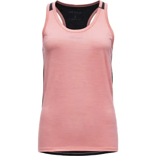 Devold Devold RUNNING MERINO 130 T-SHIRT Дамска тениска, розово, размер