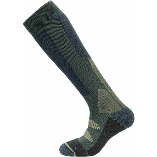 Devold Devold SKI TOURING MERINO SOCK Мериносови чорапи за ски, тъмнозелено, размер