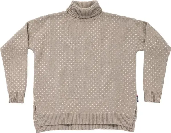 Devold Devold SORISEN WOOL HIGH NECK Дамски вълнен пуловер, розово, размер