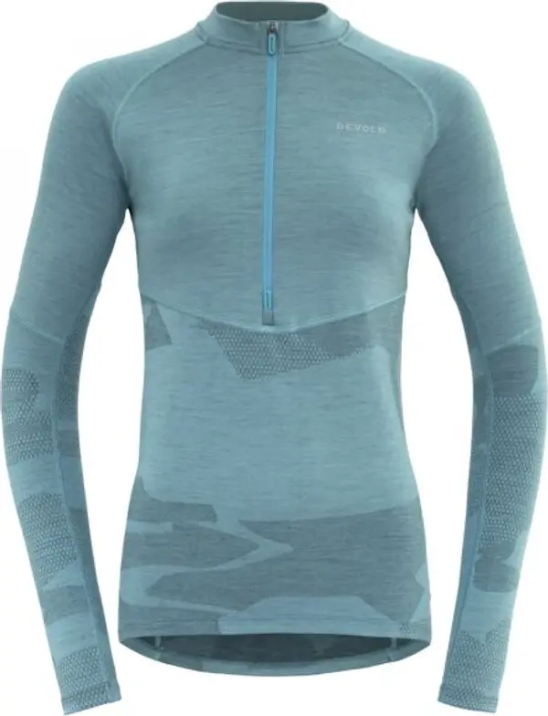 Devold Devold STANDAL MERINO SHIRT Дамска тениска, синьо, размер