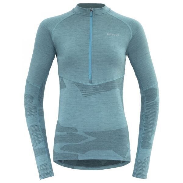 Devold Devold STANDAL MERINO SHIRT Дамска тениска, синьо, размер