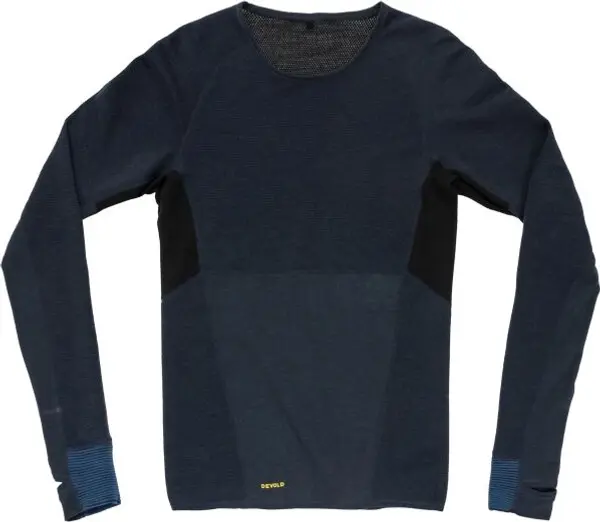 Devold Devold TUVEGGA MERINO Мъжка термо тениска, тъмносин, размер