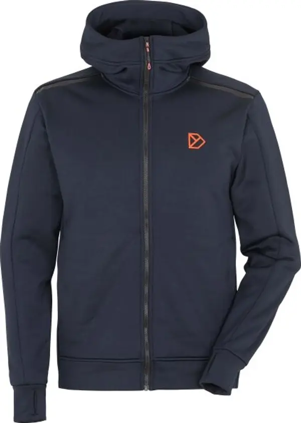 DIDRIKSONS DIDRIKSONS ACKE USX FULLZIP 4 Мъжка флийсова блуза, тъмносин, размер
