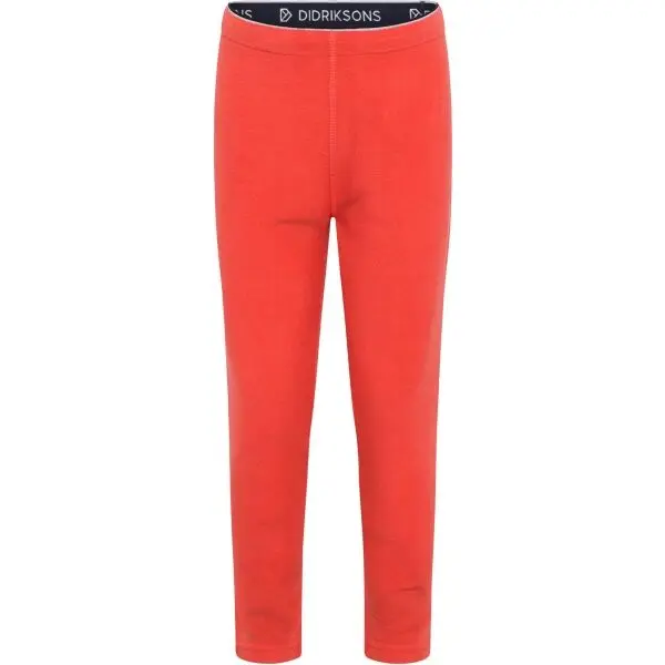 DIDRIKSONS DIDRIKSONS MONTE KIDS PANTS 9 Детски свободни панталони, червено, размер