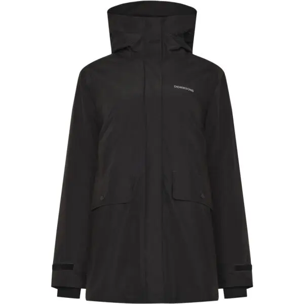 DIDRIKSONS DIDRIKSONS TUVA WNS PARKA Дамско яке-вид парка, черно, размер