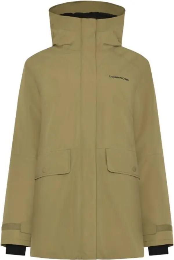 DIDRIKSONS DIDRIKSONS TUVA WNS PARKA Дамско яке-вид парка, зелено, размер