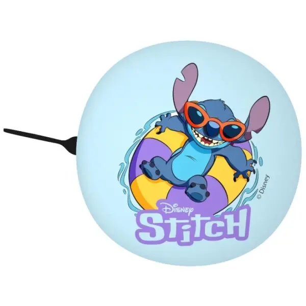 Disney Disney "RETRO" 60MM STITCH Звънец за велосипед, светлосиньо, размер