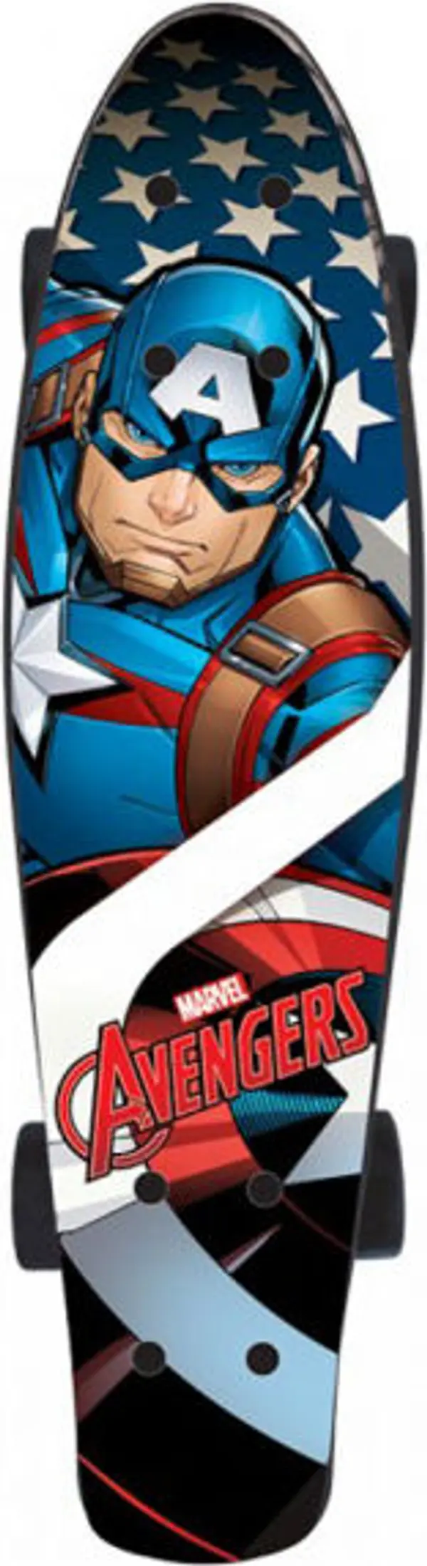 Disney Disney CAPITAN AMERIKA Скейтборд, черно, размер