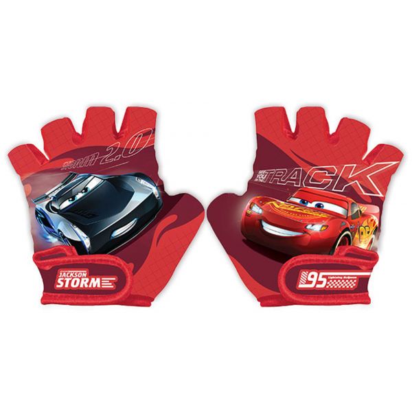 Disney Disney CARS III Детски ръкавици за колоездене, червено, размер 4-6
