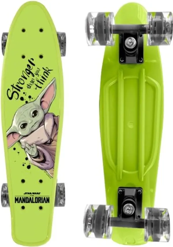 Disney Disney GROGU Скейтборд (fishboard), светло-зелено, размер