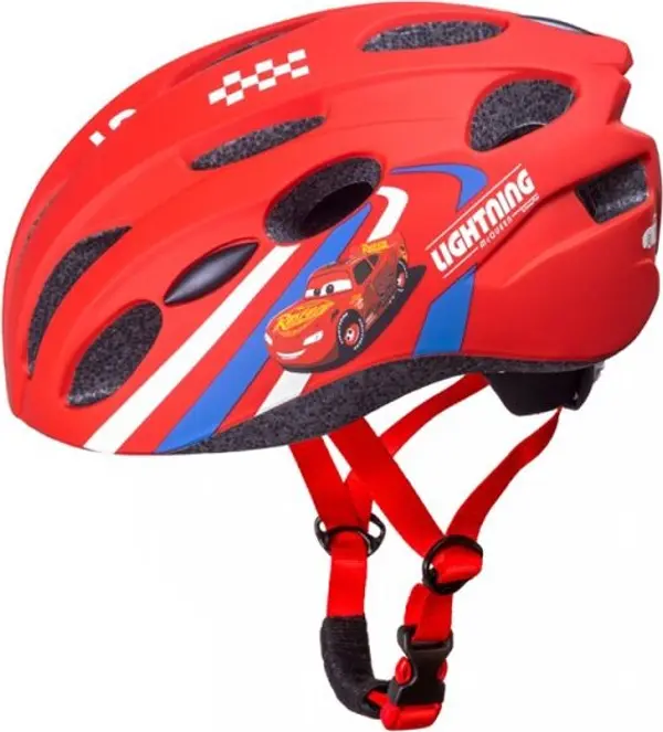 Disney Disney ЛЕДЕНОТО КРАЛСТВО  II Детска каска за колоездене, червено, размер (52 - 56)