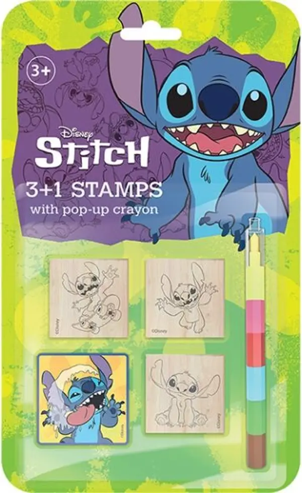 Disney Disney LILO & STITCH Печати  3+1 с пастели, микс, размер