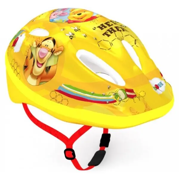 Disney Disney MEDVÍDEK PÚ Детска велосипедна каска, жълто, размер (52 - 56)