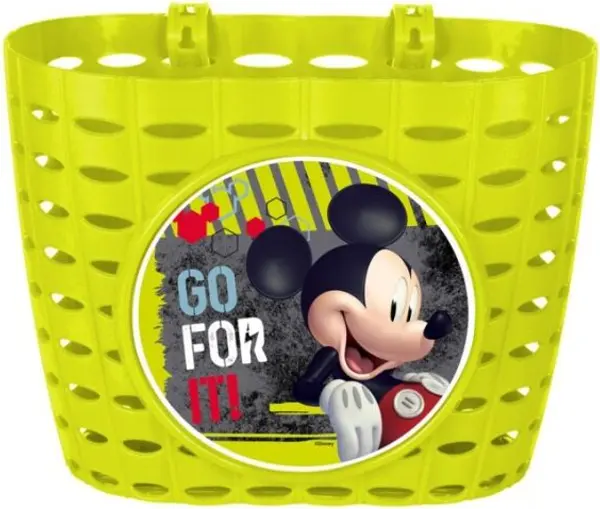 Disney Disney MICKEY Кошница за колело, светлоотразителен неон, размер