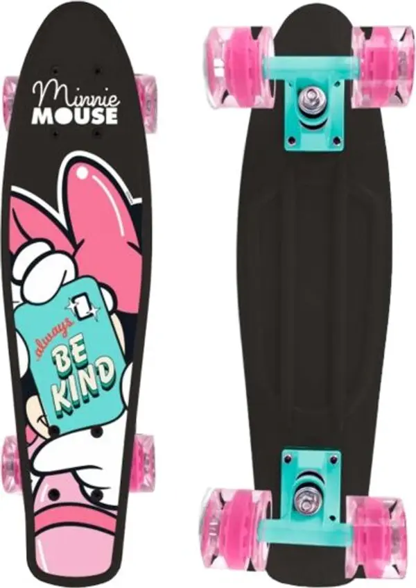 Disney Disney MINNE "BE KIND" Скейтборд (fishboard), черно, размер