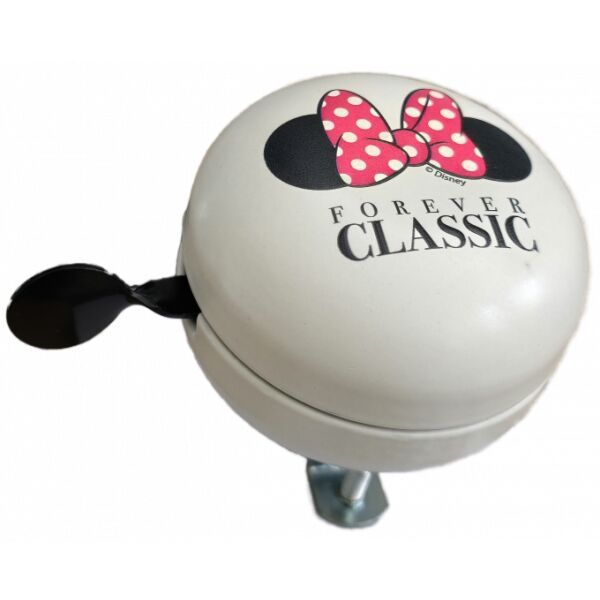Disney Disney MINNIE CLASSIC Ретро звънец за велосипед, бяло, размер