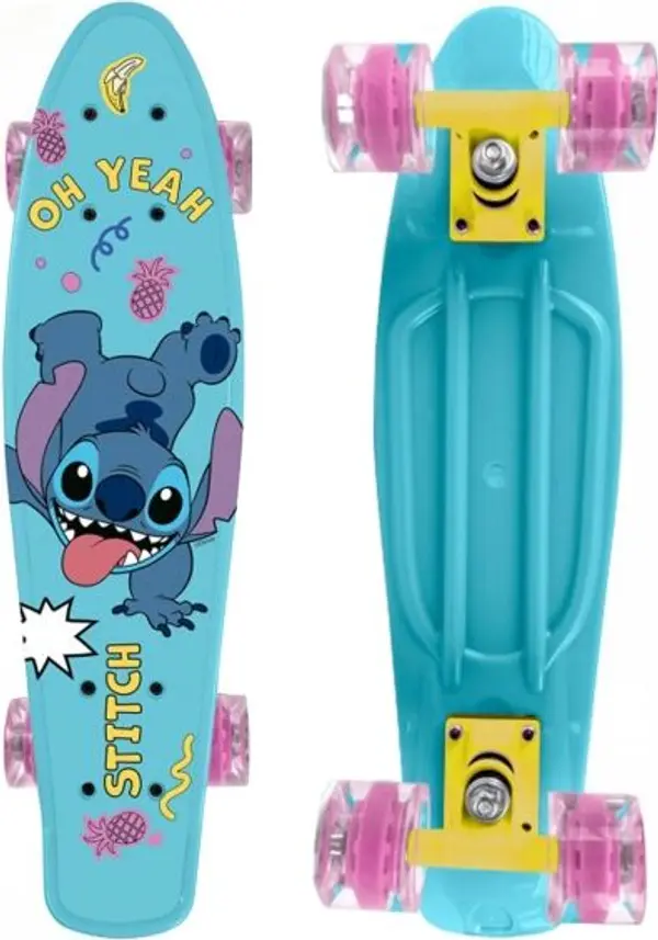 Disney Disney STITCH Детски penny скейтборд, тюркоазено, размер