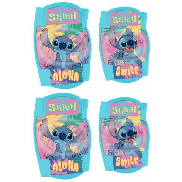Disney Disney STITCH Комплект колянни и лакътни протектори, синьо, размер