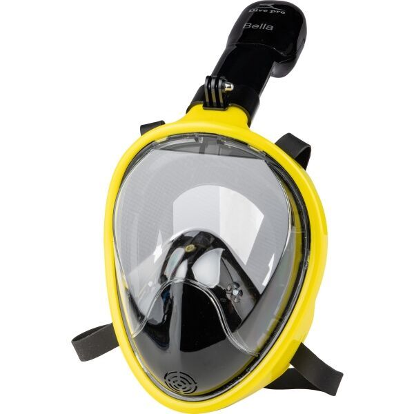 Dive pro Dive pro BELLA MASK LIGHT BLUE Маска за гмуркане, жълто, размер