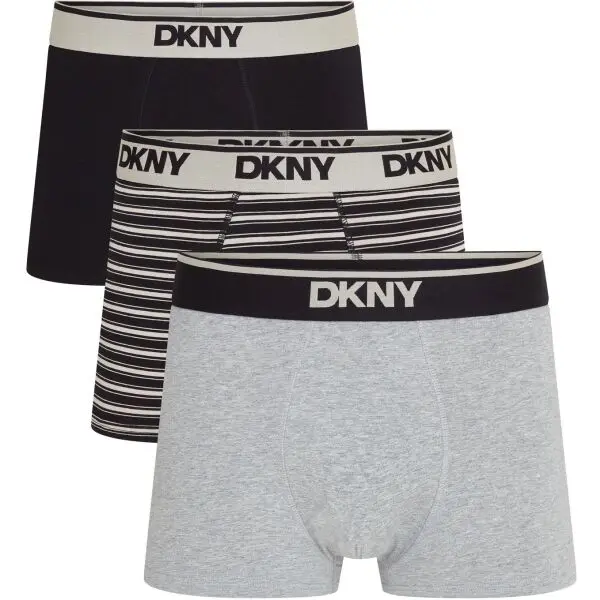 DKNY DKNY DAVIS Мъжки боксерки, сиво, размер