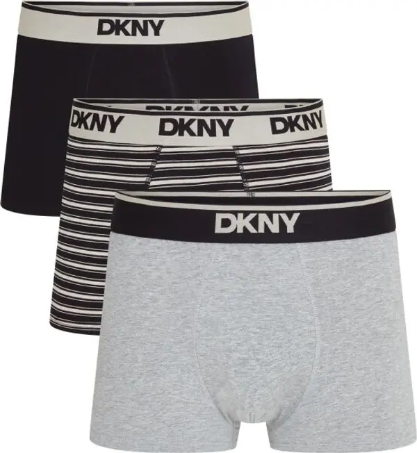 DKNY DKNY DAVIS Мъжки боксерки, сиво, размер