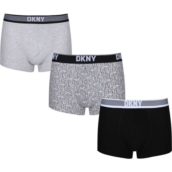 DKNY DKNY GENEVA Мъжки боксерки, сиво, размер