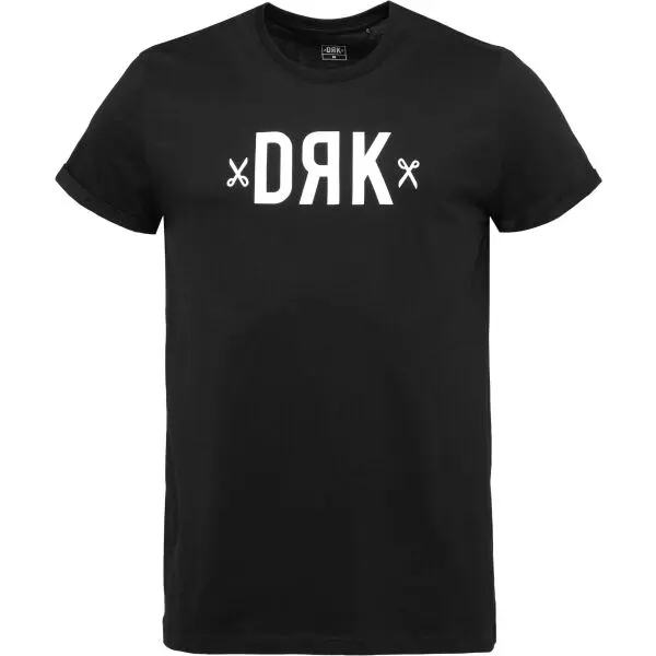 DRK DRK BASIC Мъжка тениска, черно, размер