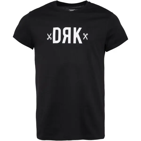DRK DRK BASIC Мъжка тениска, черно, размер