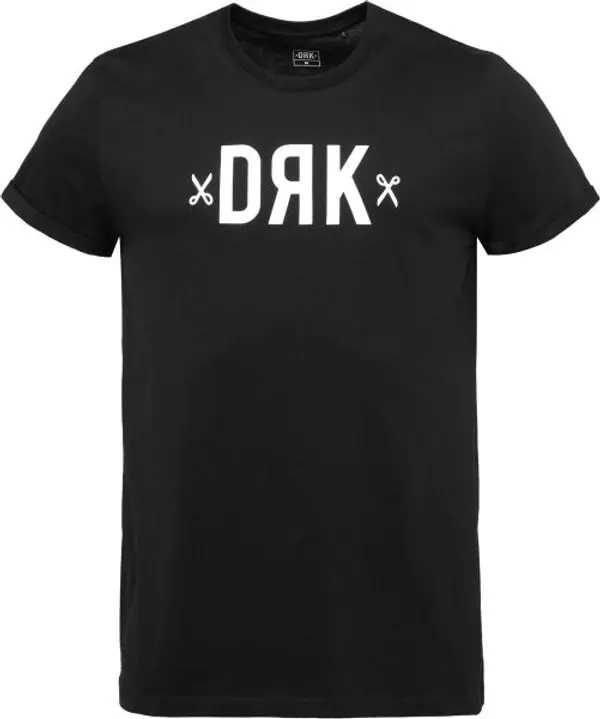 DRK DRK BASIC Мъжка тениска, черно, размер
