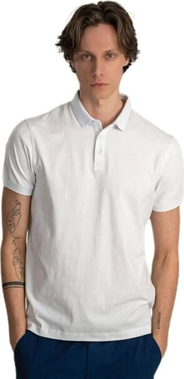 DRK DRK DANIEL Мъжка тениска, бяло, размер