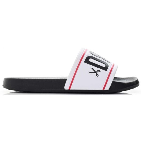 DRK DRK LAGOON SLIP ON Мъжки пантофи, бяло, размер