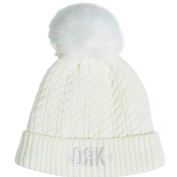 DRK DRK MARGATE BEANIE Дамска шапка, бяло, размер