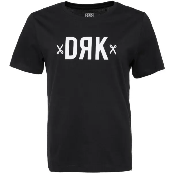 DRK DRK RAYA Дамска тениска, черно, размер