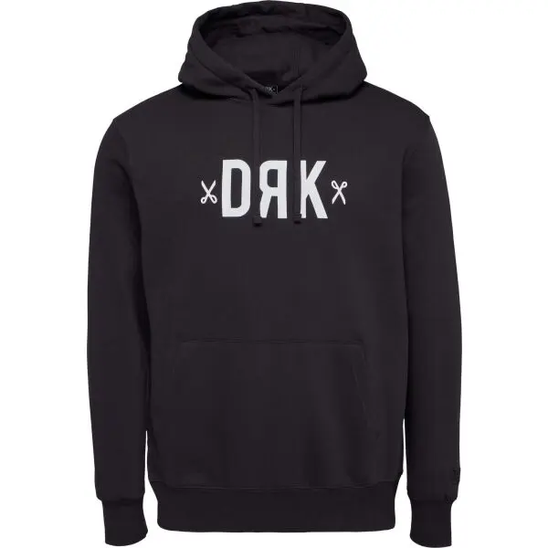 DRK DRK RYKER Мъжки суитшърт, черно, размер