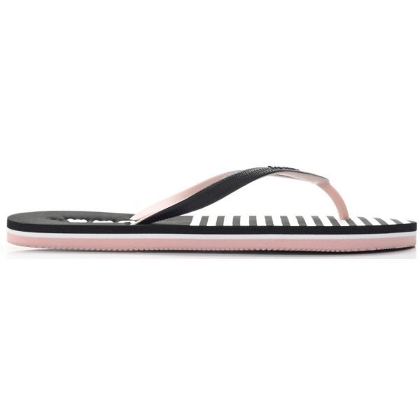 DRK DRK STRIPY Дамски джапанки, черно, размер