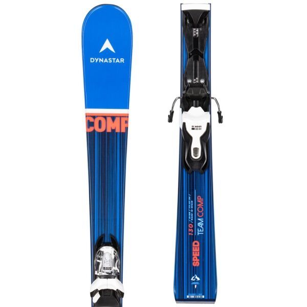 Dynastar Dynastar TEAM COMP XPRESS + JR XPRESS 7 GW B83 Юношески ски за спускане, тъмносин, размер
