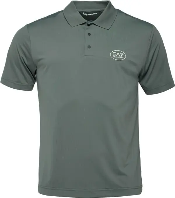 EA7 EA7 DYNAMIC ATHLETE GOLF Мъжка тениска с яка, тъмносиво, размер
