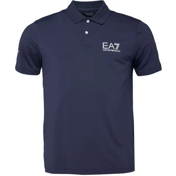 EA7 EA7 MULTI-SPORT VENTUS7 Мъжка тениска с яка, тъмносин, размер XXXL