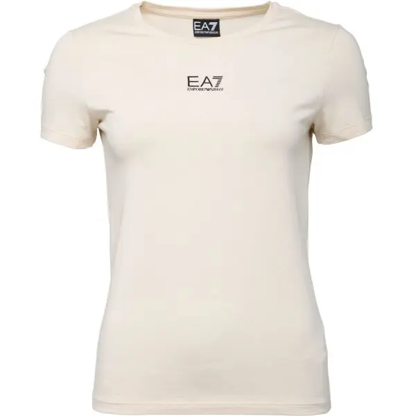 EA7 EA7 T-SHIRT Дамска тениска, бежово, размер