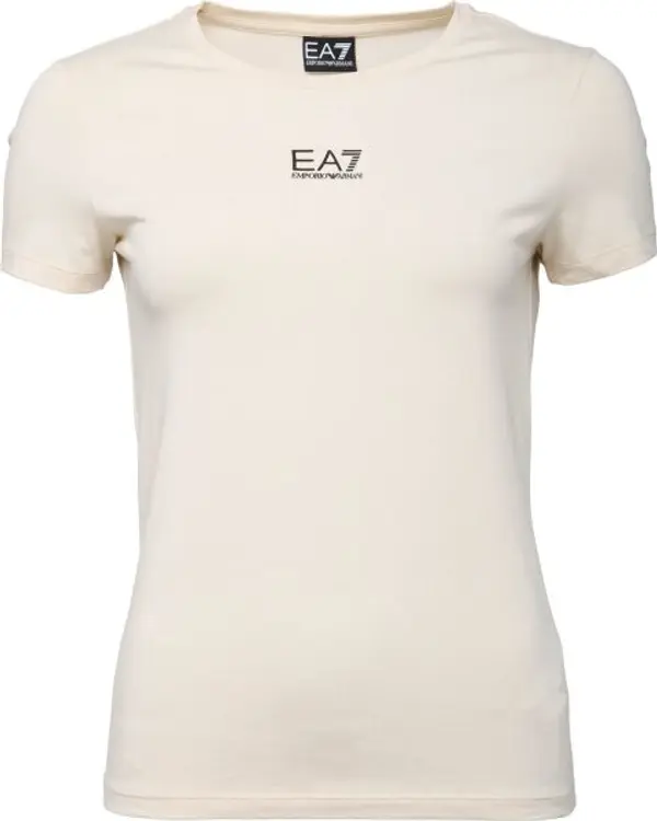EA7 EA7 T-SHIRT Дамска тениска, бежово, размер