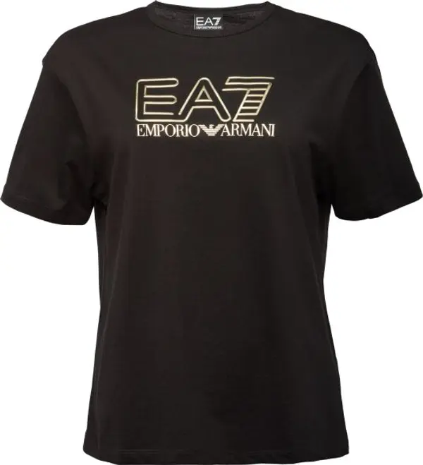 EA7 EA7 T-SHIRT Дамска тениска, черно, размер