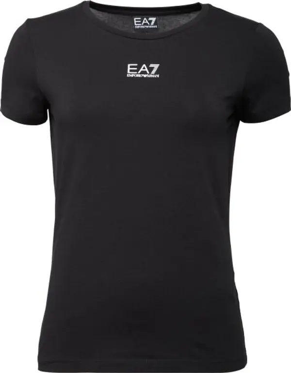 EA7 EA7 T-SHIRT Дамска тениска, черно, размер